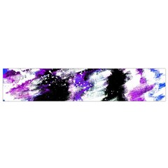 Abstract Canvas Acrylic Digital Design Flano Scarf (small) by Amaryn4rt