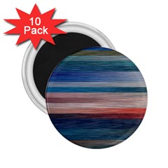 Background Horizontal Lines 2 25  Magnets (10 Pack) 