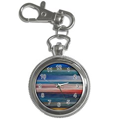 Background Horizontal Lines Key Chain Watches by Amaryn4rt