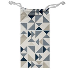 Geometric Triangle Modern Mosaic Jewelry Bag by Amaryn4rt