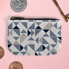 Geometric Triangle Modern Mosaic Mini Coin Purses by Amaryn4rt