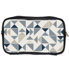 Geometric Triangle Modern Mosaic Toiletries Bags 2-side by Amaryn4rt