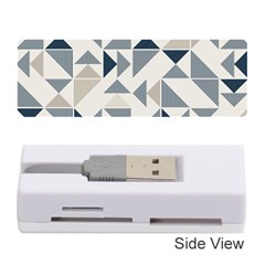 Geometric Triangle Modern Mosaic Memory Card Reader (stick)  by Amaryn4rt