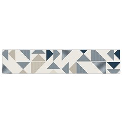 Geometric Triangle Modern Mosaic Flano Scarf (small)