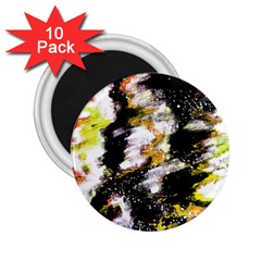 Canvas Acrylic Digital Design Art 2 25  Magnets (10 Pack)  by Amaryn4rt