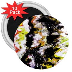 Canvas Acrylic Digital Design Art 3  Magnets (10 Pack)  by Amaryn4rt