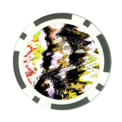 Canvas Acrylic Digital Design Art Poker Chip Card Guards by Amaryn4rt