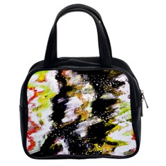 Canvas Acrylic Digital Design Art Classic Handbags (2 Sides) by Amaryn4rt