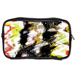 Canvas Acrylic Digital Design Art Toiletries Bags by Amaryn4rt