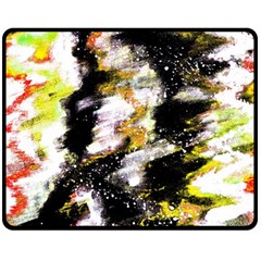 Canvas Acrylic Digital Design Art Fleece Blanket (medium)  by Amaryn4rt