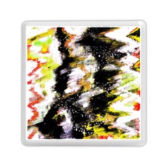 Canvas Acrylic Digital Design Art Memory Card Reader (square)  by Amaryn4rt