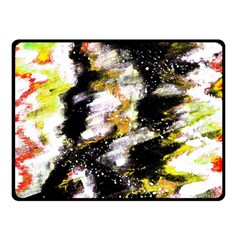 Canvas Acrylic Digital Design Art Double Sided Fleece Blanket (small) 