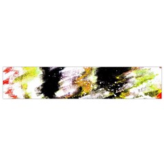 Canvas Acrylic Digital Design Art Flano Scarf (small)