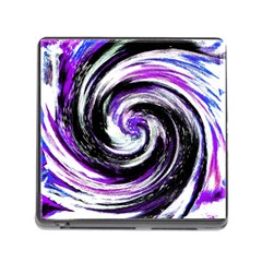 Canvas Acrylic Digital Design Memory Card Reader (square) by Amaryn4rt