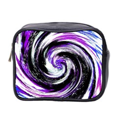 Canvas Acrylic Digital Design Mini Toiletries Bag 2-side by Amaryn4rt