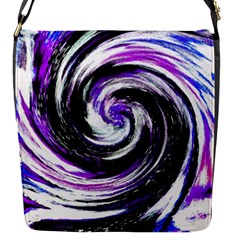 Canvas Acrylic Digital Design Flap Messenger Bag (s) by Amaryn4rt