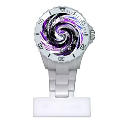 Canvas Acrylic Digital Design Plastic Nurses Watch by Amaryn4rt