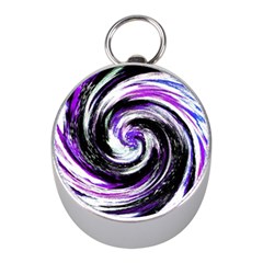 Canvas Acrylic Digital Design Mini Silver Compasses by Amaryn4rt