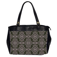 Line Geometry Pattern Geometric Office Handbags (2 Sides) 