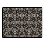 Line Geometry Pattern Geometric Double Sided Fleece Blanket (Small)  45 x34  Blanket Front