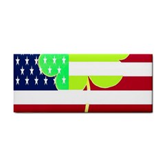 Usa Ireland American Flag Shamrock Irish Funny St Patrick Country Flag  Cosmetic Storage Cases by yoursparklingshop