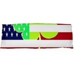 USA Ireland American Flag Shamrock Irish Funny St Patrick Country Flag  Body Pillow Case Dakimakura (Two Sides) Front