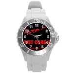 Picsart 1481928493581 2016 07 8  13 18 34 Round Plastic Sport Watch (L) Front