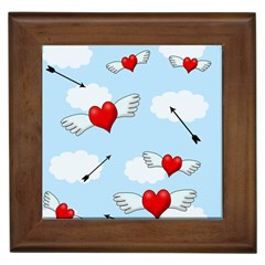 Love Hunting Framed Tiles by Valentinaart