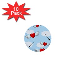 Love Hunting 1  Mini Buttons (10 Pack)  by Valentinaart