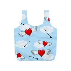 Love Hunting Full Print Recycle Bags (s)  by Valentinaart