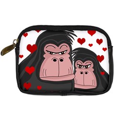 Gorillas Love Digital Camera Cases by Valentinaart