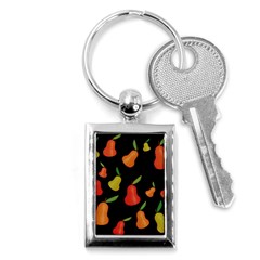 Pears Pattern Key Chains (rectangle)  by Valentinaart