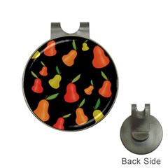 Pears Pattern Hat Clips With Golf Markers by Valentinaart