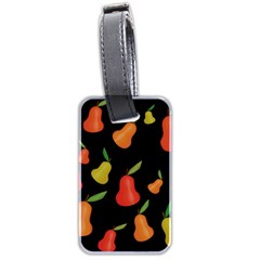 Pears Pattern Luggage Tags (two Sides) by Valentinaart