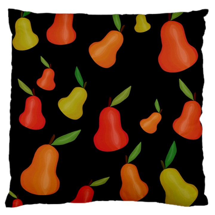 Pears pattern Large Cushion Case (Two Sides)