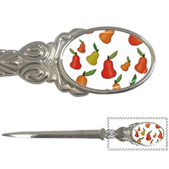 Decorative Pears Pattern Letter Openers by Valentinaart