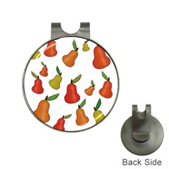 Decorative Pears Pattern Hat Clips With Golf Markers by Valentinaart