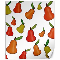 Decorative Pears Pattern Canvas 20  X 24   by Valentinaart