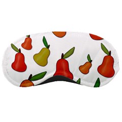 Decorative Pears Pattern Sleeping Masks by Valentinaart