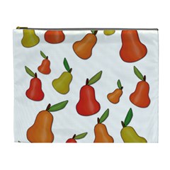 Decorative Pears Pattern Cosmetic Bag (xl) by Valentinaart