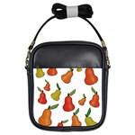 Decorative pears pattern Girls Sling Bags Front