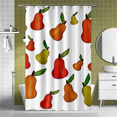 Decorative Pears Pattern Shower Curtain 48  X 72  (small)  by Valentinaart