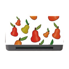 Decorative Pears Pattern Memory Card Reader With Cf by Valentinaart