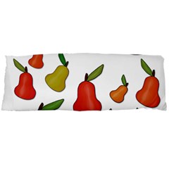 Decorative Pears Pattern Body Pillow Case Dakimakura (two Sides) by Valentinaart