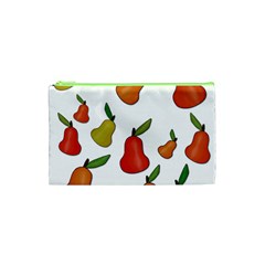 Decorative Pears Pattern Cosmetic Bag (xs) by Valentinaart