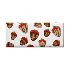 Chocolate Strawberries  Cosmetic Storage Cases by Valentinaart