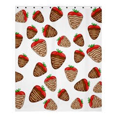 Chocolate Strawberries  Shower Curtain 60  X 72  (medium)  by Valentinaart