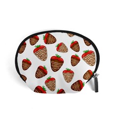 Chocolate Strawberries  Accessory Pouches (small)  by Valentinaart