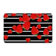 Strawberries  Magnet (rectangular) by Valentinaart