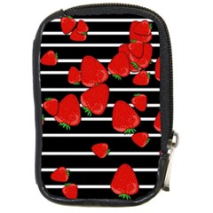 Strawberries  Compact Camera Cases by Valentinaart